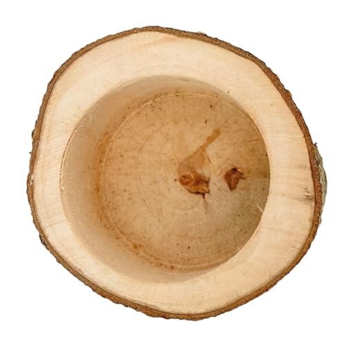 Sosoport Hamster-zubehör Holzschüssel Futterhalter Haushalts-futterspender für Haustiere Leicht Zu Reinigen Sosoport Hamster-zubehör Holzschüssel Futterhalter Haushalts-futterspender für Haustiere Leicht Zu Reinigen von Sosoport