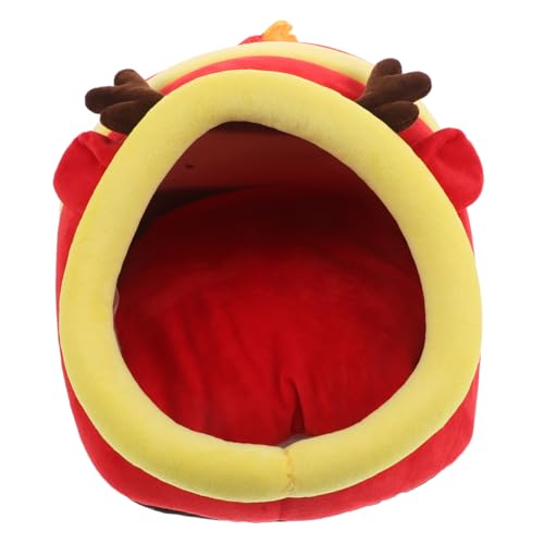 Sosoport Haustierbett Sommer Hamsternest Kleines Hamsterversteck Hamsterhausnest Hamsterschlafbetten Haushaltshamsterversteck Kleintiernest Hamsterwinterbett Hamsterwarmes Nesttuch von Sosoport