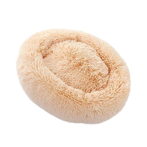 Sosoport Haustierbett Aus Nylonimitat Rund Donut-Bett Erhöhte Kanten Zur Unterstützung Maschinenwaschbar Sosoport Haustierbett Aus Nylonimitat Rund Donut-Bett Erhöhte Kanten Zur Unterstützung Maschinenwaschbar von Sosoport