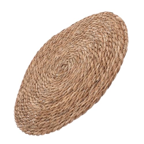 Sosoport Runder Rattan-Teppich Als Haustierdecke Warme Kätzchendecke Für Kleine Hunde Und Welpen Leicht Zu Reinigen Und Aufzubewahren Für Täglichen Gebrauch Und Reisen von Sosoport