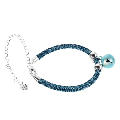 Sosoport Haustierhalsband Halskette Hundehalsband Hundezwickhalsband Hundehalsband Charms Katzenhalsband Haustierglockenhalsband Haustierzubehör Kätzchenhalsband Kätzchenhalsband von Sosoport