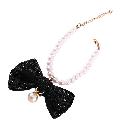 Sosoport Haustierhalsband pet Supplies hundekragen Haustierzubehör katzenhalsbänder Bowtie Schmuck Halskette für Frauen Perlen abriebfestes Katzenhalsband tragbares Hundehalsband Polyester Sosoport Haustierhalsband pet Supplies hundekragen Haustierzubehör katzenhalsbänder Bowtie Schmuck Halskette für Frauen Perlen abriebfestes Katzenhalsband tragbares Hundehalsband Polyester von Sosoport