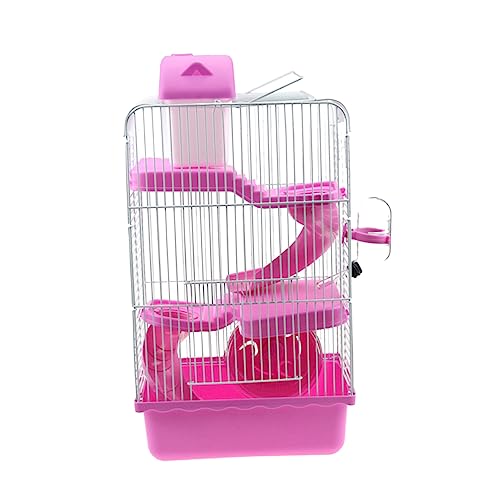 Sosoport 21x27x45cm Luxus 3-Schicht Hamster Villa Käfig Rutsche Tragbare Sosoport 21x27x45cm Luxus 3-Schicht Hamster Villa Käfig Rutsche Tragbare von Sosoport
