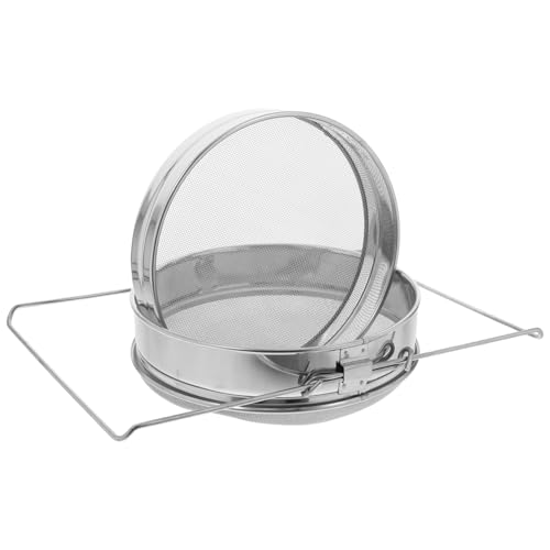 Sosoport Doppelsieb Honigfilter Effektiver Siebstrainer Für Bienenzucht Und Küche Langlebig Und Leicht Zu Reinigen Für Honig Und Flüssigkeiten von Sosoport