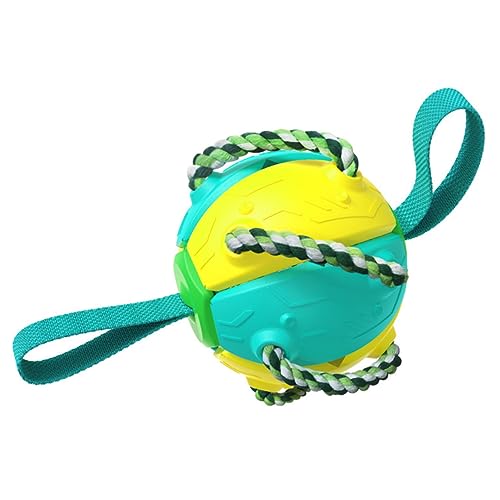 Sosoport Interaktives Hundespielzeug Bal Apportierspielzeug für Hunde für Das Spielen Im Freien Training Tragbar Verschleißfestes Design Sosoport Interaktives Hundespielzeug Bal Apportierspielzeug für Hunde für Das Spielen Im Freien Training Tragbar Verschleißfestes Design von Sosoport