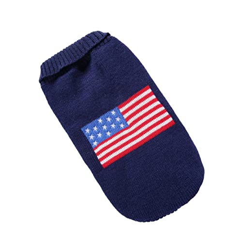Sosoport Gemütlicher Hundepullover Mit Amerikanischer Flagge Langlebige Warme Hundekleidung Haustierkleidung Für Outdoor-aktivitäten Leicht Anzuziehen Und Bequem Für Ihren Welpen Größe L Sosoport Gemütlicher Hundepullover Mit Amerikanischer Flagge Langlebige Warme Hundekleidung Haustierkleidung Für Outdoor-aktivitäten Leicht Anzuziehen Und Bequem Für Ihren Welpen Größe L von Sosoport