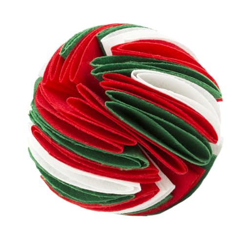 Sosoport Hundeschnüffelball Beißspielzeug für Welpen Leckerli-Ball für Hunde züchten Dog chew Toy hundekauspielzeuge Backenzahnspielzeug für Haustiere Slow Feeder für Haustiere Filzstoff Sosoport Hundeschnüffelball Beißspielzeug für Welpen Leckerli-Ball für Hunde züchten Dog chew Toy hundekauspielzeuge Backenzahnspielzeug für Haustiere Slow Feeder für Haustiere Filzstoff von Sosoport