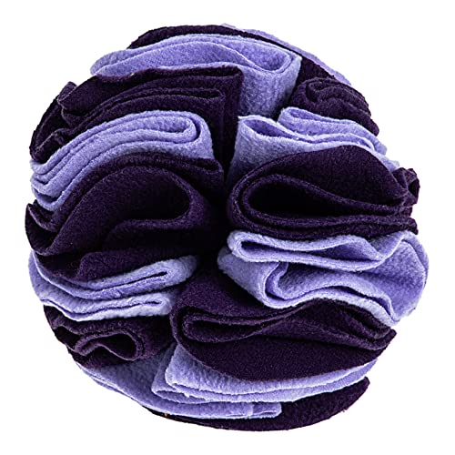 Sosoport Hundeschnüffelball Interaktiver Hundeball Hundeschnüffeltrainingsspielzeug Dog chew Toy hundekauspielzeuge Leckfutterspielzeug für Haustiere schnüffeln Trainingsbälle von Sosoport