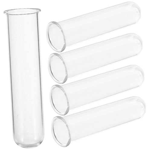 Sosoport 5stücke Transparente -testrohre Für Pflanzenvermehrung Hydroponische Vase Vielseitige Pflanzenstation Für Terrarien Und Dekoration Im Wohn Und Esszimmer von Sosoport