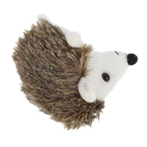 Sosoport Igel Hundespielzeug Haustier welpen Outdoor-Trainingsspielzeug zähes Hundespielzeug Haustierzähne sauberer Welpe kauert Welpenzahnen Plüsch Weiß von Sosoport