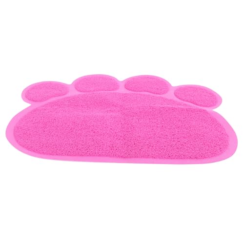 Sosoport Indoor Katzenstreu Matte rutschfeste Und Farbenfrohe Unterlage Für Katzen Vielseitig Einsetzbar Als Futter Und Katzenklo-Matte Für Zuhause von Sosoport