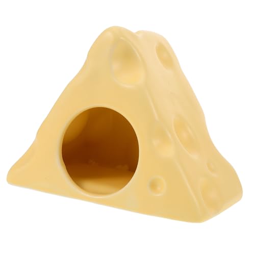 Sosoport Käseförmiges Hamsterversteck aus Keramik Kühles für Kleine Haustiere Dekoratives Hamsternest für und Spiel für Sommermonate für Hamster und Kleine Nagetiere Sosoport Käseförmiges Hamsterversteck aus Keramik Kühles für Kleine Haustiere Dekoratives Hamsternest für und Spiel für Sommermonate für Hamster und Kleine Nagetiere von Sosoport