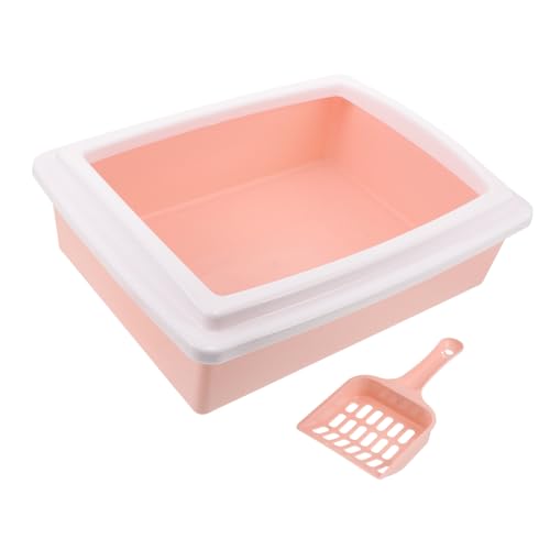 Sosoport Kasten Katzentoilette Katzenspielzeug Bausatz Käfig Katzenstreu Katze leckbar katzentoillette litterbox Katzen Sand Katzenklo katzensand Katze Bettpfanne Mülleimer pp Rosa Sosoport Kasten Katzentoilette Katzenspielzeug Bausatz Käfig Katzenstreu Katze leckbar katzentoillette litterbox Katzen Sand Katzenklo katzensand Katze Bettpfanne Mülleimer pp Rosa von Sosoport