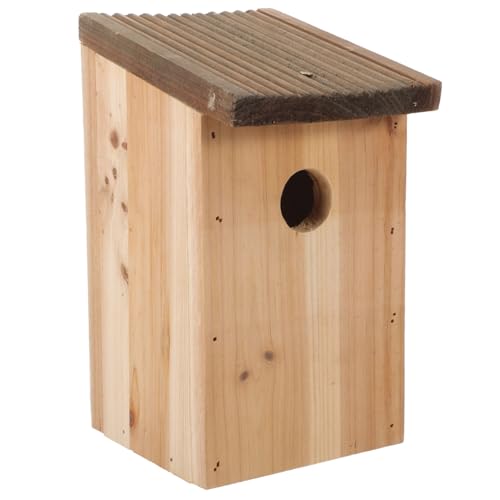 Sosoport Vogelhaus Für Kleine Vögel Außengeeignetes Budgie Nest Mit Natürlichem Design Für Garten Und Balkon von Sosoport