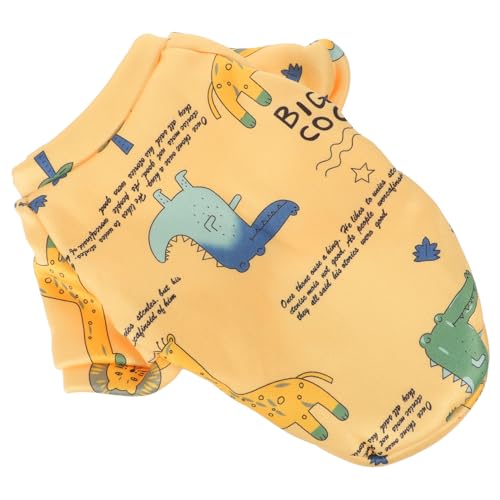Sosoport Hundeweste Mantel Warm Polyester bis Mittelgroße Hunde Cartoon-Druck Bequemes Haustier-kleidungsstück Größe M Sosoport Hundeweste Mantel Warm Polyester bis Mittelgroße Hunde Cartoon-Druck Bequemes Haustier-kleidungsstück Größe M von Sosoport