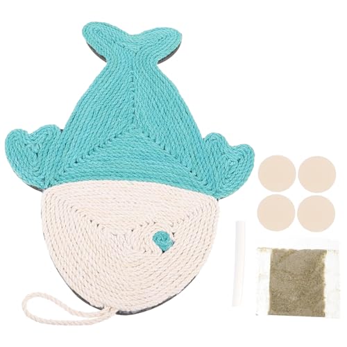 Sosoport Sisal-katzenkratzbrett in Fischform Sicheres Robustes Katzenkratzbrett Katzenunterlage Für Den Innenbereich Für Möbel Wiederverwendbares Schleifbrett Für Kätzchen Sosoport Sisal-katzenkratzbrett in Fischform Sicheres Robustes Katzenkratzbrett Katzenunterlage Für Den Innenbereich Für Möbel Wiederverwendbares Schleifbrett Für Kätzchen von Sosoport