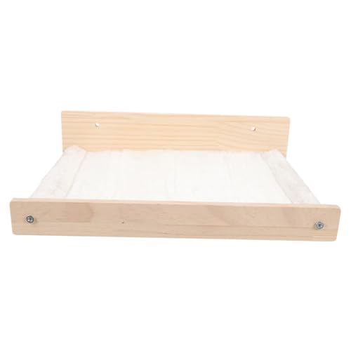 Sosoport Katzenhängematte Zur Wandmontage, Katzenhängematte Aus Holz, Stabiles Katzenwandregal Zum Schlafen Sosoport Katzenhängematte Zur Wandmontage, Katzenhängematte Aus Holz, Stabiles Katzenwandregal Zum Schlafen von Sosoport