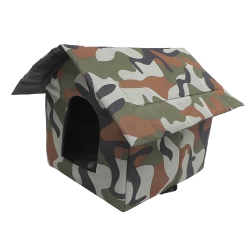 Sosoport Schlafplatz für Haustiere Katzenunterschlupf Im Freien Isoliertes und Winddichtes Kätzchenhaus Bequemer Ruheunterschlupf Hundeunterschlupf Ruhehaus für Haustiere Sosoport Schlafplatz für Haustiere Katzenunterschlupf Im Freien Isoliertes und Winddichtes Kätzchenhaus Bequemer Ruheunterschlupf Hundeunterschlupf Ruhehaus für Haustiere von Sosoport