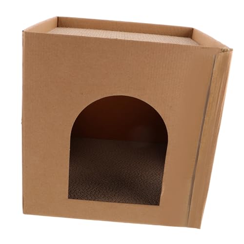 Sosoport Katzenkratzbrett Katzenstreu Sofa-katzenkratzer Katze Kratzmatte Katzenbett Aus Pappe Geriffelte Katzenkratzunterlage Katzenkratzbett Katzenhaus Karton Chocolate Wellpapier Sosoport Katzenkratzbrett Katzenstreu Sofa-katzenkratzer Katze Kratzmatte Katzenbett Aus Pappe Geriffelte Katzenkratzunterlage Katzenkratzbett Katzenhaus Karton Chocolate Wellpapier von Sosoport