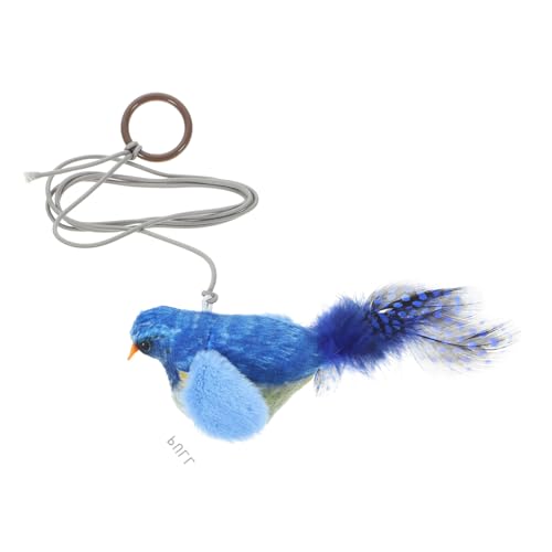 Sosoport Hängendes Katzenvogelspielzeug Interaktives Katzenspielzeug Bungee-Seil Katzen-neckspielzeug Lustiges Vogel-hängespielzeug Sosoport Hängendes Katzenvogelspielzeug Interaktives Katzenspielzeug Bungee-Seil Katzen-neckspielzeug Lustiges Vogel-hängespielzeug von Sosoport