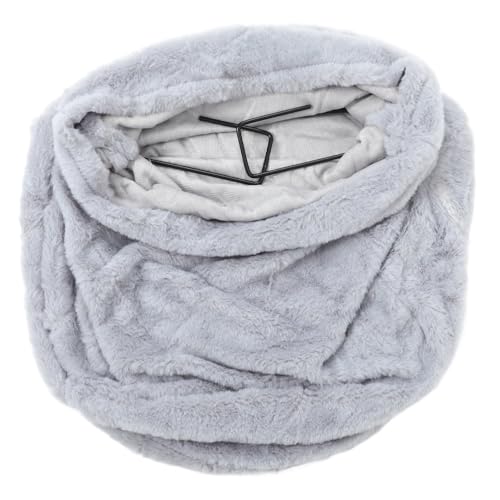 Sosoport Cat Window Hammock Abnehmbare Und Faltbare Katzenhängematte Mit Plüschbezug Platzsparendes Katzenbett Für Fenster Für Drinnen Graue Farbe Sosoport Cat Window Hammock Abnehmbare Und Faltbare Katzenhängematte Mit Plüschbezug Platzsparendes Katzenbett Für Fenster Für Drinnen Graue Farbe von Sosoport