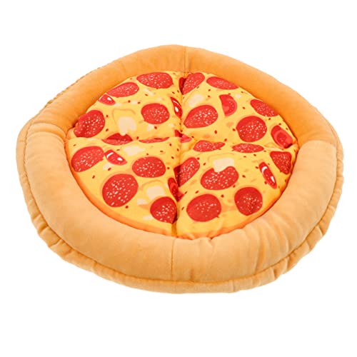 Sosoport Cat Pizza Bed Für Katzen Und Kleine Hunde Kreatives Warmes Katzenhaus Im Pizza-Design Weiche Strapazierfähige Kuschelnest-Matte Für Indoor-nutzung Winterkomfort Sosoport Cat Pizza Bed Für Katzen Und Kleine Hunde Kreatives Warmes Katzenhaus Im Pizza-Design Weiche Strapazierfähige Kuschelnest-Matte Für Indoor-nutzung Winterkomfort von Sosoport