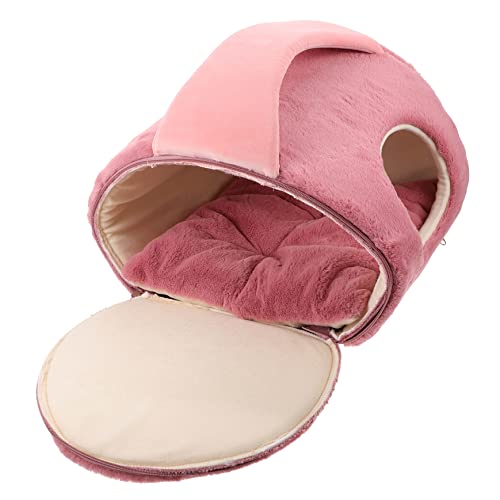 Sosoport Katzennest katzenhaus für den Winter pet Bed Katzenhäuschen cat House warme Winterhütte Haustierzelt weiches Bett Katzenbett für den Haushalt gemütliche Katzenhütte Baumwolle rot Sosoport Katzennest katzenhaus für den Winter pet Bed Katzenhäuschen cat House warme Winterhütte Haustierzelt weiches Bett Katzenbett für den Haushalt gemütliche Katzenhütte Baumwolle rot von Sosoport