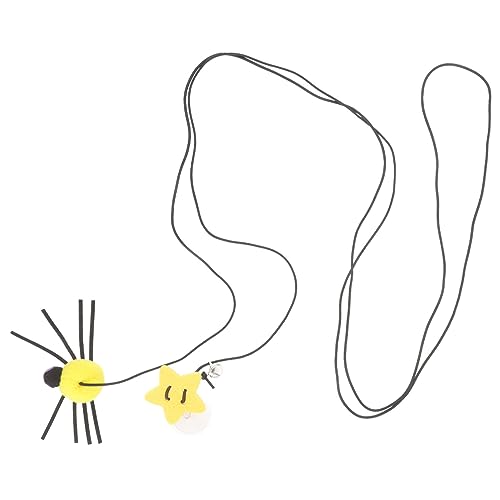 Sosoport Katzenspielzeug Zum Aufhängen An Der Tür, Interaktives Tür-hüpfspielzeug Für Katzen, Hängendes Katzenspinnen-Spielzeug Mit Elastischer Schnur Sosoport Katzenspielzeug Zum Aufhängen An Der Tür, Interaktives Tür-hüpfspielzeug Für Katzen, Hängendes Katzenspinnen-Spielzeug Mit Elastischer Schnur von Sosoport
