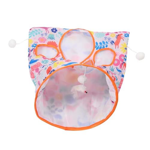 Sosoport Katzentunnel katzenspielzeug Interactive cat Toy Katzen Accessoires Katzen spielsachen Toys Katzenzubehör Katzenlauf Haustier Katze Tunnelröhre Tunnelbett für Katzen Stoff Rosa Sosoport Katzentunnel katzenspielzeug Interactive cat Toy Katzen Accessoires Katzen spielsachen Toys Katzenzubehör Katzenlauf Haustier Katze Tunnelröhre Tunnelbett für Katzen Stoff Rosa von Sosoport