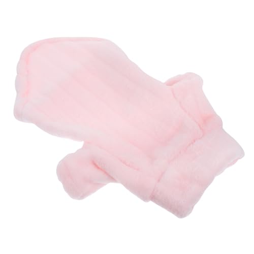 Sosoport Wintermantel Für -Katzen Und Kleine Hunde Weiche Atmungsaktive Und Warme Kleidung Mit Hochgezogenem Kragen Für Und Outdoor-aktivitäten XL Hellrosa von Sosoport