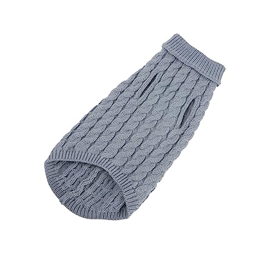 Sosoport Pullover Gestrickte Haustierkleidung für Welpen Modisch für Den Außenbereich Einfach Anzuziehen von Sosoport