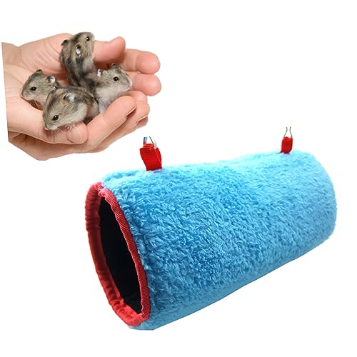 Sosoport Kleine Haustier Hängematte für Hamster Chinchilla und Meerschweinchen Tunnel Zufällige für Tierhütten und Gemütliche Rückzugsorte von Sosoport