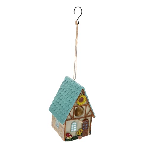 Sosoport Dekoratives Vogelhaus Handbemalt Vogelschlafnest Hängender Vogelkäfig Gartendekoration Vogelzuchtnest Sosoport Dekoratives Vogelhaus Handbemalt Vogelschlafnest Hängender Vogelkäfig Gartendekoration Vogelzuchtnest von Sosoport