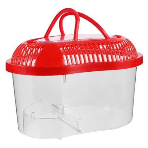 Sosoport Tragbares Aquarium Reptilienbox Aus Kunststoff Fischtransportbehälter Mit Griff Kleines Aquarium Schildkrötenhabitat Terrarium Für Bartagamen Schlangen Hamsterkäfig Integrierte Sosoport Tragbares Aquarium Reptilienbox Aus Kunststoff Fischtransportbehälter Mit Griff Kleines Aquarium Schildkrötenhabitat Terrarium Für Bartagamen Schlangen Hamsterkäfig Integrierte von Sosoport