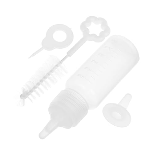 Sosoport Kleines Haustier Nuckelflasche mit Messskala Langlebig Leicht aus Sicherem Material für Welpen und Katzen Einfach zu Reinigen und Präzise Dosierung Fütterung Sosoport Kleines Haustier Nuckelflasche mit Messskala Langlebig Leicht aus Sicherem Material für Welpen und Katzen Einfach zu Reinigen und Präzise Dosierung Fütterung von Sosoport