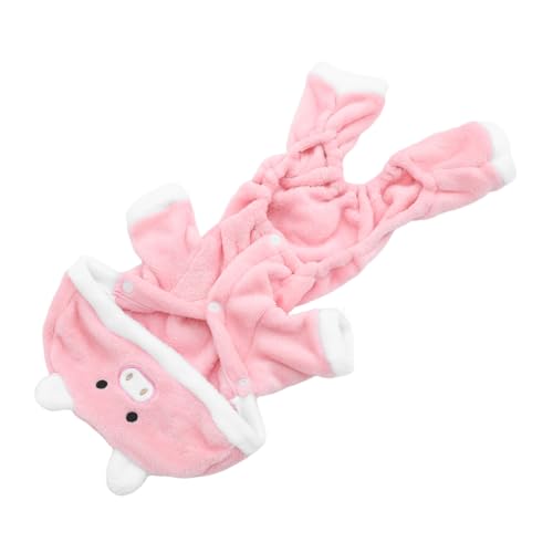 Sosoport Kleines Schwein Haustierkostüm Hundepullover aus Fleece Warmes Niedliches Partyoutfit für Hunde und Katzen für Halloween und Weihnachten Praktisches Cosplay für Festliche Anlässe Sosoport Kleines Schwein Haustierkostüm Hundepullover aus Fleece Warmes Niedliches Partyoutfit für Hunde und Katzen für Halloween und Weihnachten Praktisches Cosplay für Festliche Anlässe von Sosoport