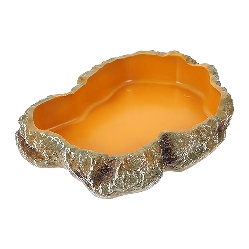 Sosoport Terrarium Futter Und Wasserschale Für Reptilien Langlebige Und rutschfeste Schildkröten-schüssel Für Gecko Chamäleon Und Andere Haustiere Einfach Zu Reinigen Rutschfester Sosoport Terrarium Futter Und Wasserschale Für Reptilien Langlebige Und rutschfeste Schildkröten-schüssel Für Gecko Chamäleon Und Andere Haustiere Einfach Zu Reinigen Rutschfester von Sosoport