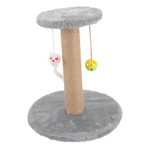 Sosoport Kratzbaum für Katzen aus Sisal kratzmöbel für Katzen katzenkratzbretter cat Climbing Tree Katze Eigentumswohnung Kratzer schöner Kratzbaum Kätzchen-Katze-Kletterer Massivholz Grey Sosoport Kratzbaum für Katzen aus Sisal kratzmöbel für Katzen katzenkratzbretter cat Climbing Tree Katze Eigentumswohnung Kratzer schöner Kratzbaum Kätzchen-Katze-Kletterer Massivholz Grey von Sosoport