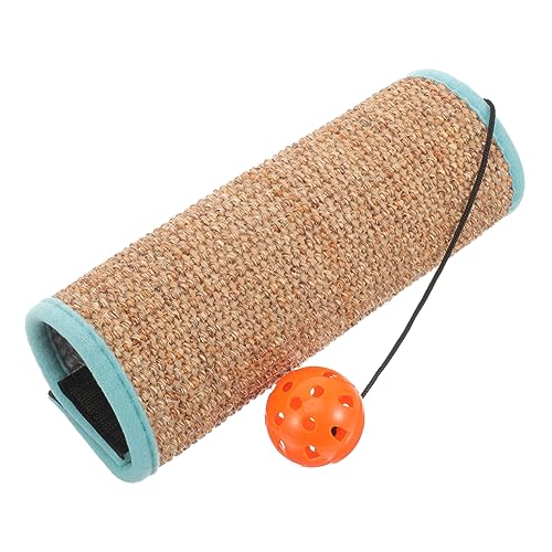 Sosoport Katzenspielzeug Glocke Kätzchen-kratzbrett Sisal-Roller Modisches Design Sicher für Katzen Sosoport Katzenspielzeug Glocke Kätzchen-kratzbrett Sisal-Roller Modisches Design Sicher für Katzen von Sosoport