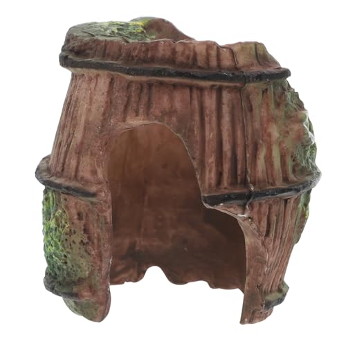 Sosoport Kunststoff Versteck Höhle Kleine Spinnen Terrarium Schildkröten Lebensraum Schildkröten Sonnenplattform Muschel Bartagame Tank Sosoport Kunststoff Versteck Höhle Kleine Spinnen Terrarium Schildkröten Lebensraum Schildkröten Sonnenplattform Muschel Bartagame Tank von Sosoport