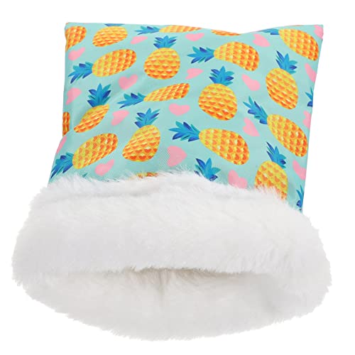 Sosoport Haustier Schlafsack Hamster Warme Tasche Meerschweinchen Hideout Baumwolle Nest Für Chinchilla Sugar Glider Gemütliches Bett von Sosoport