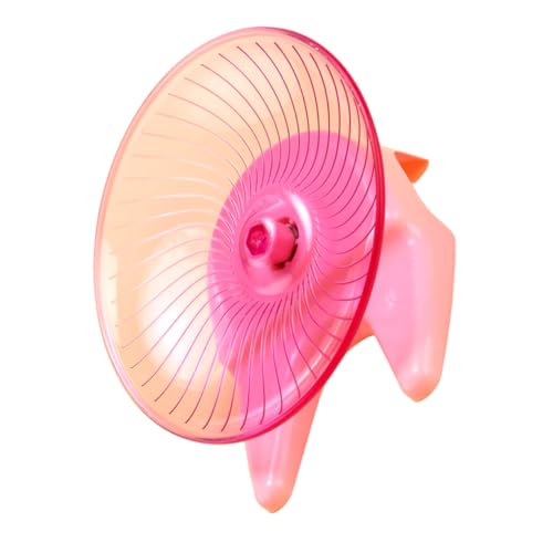 Sosoport Laufrad Für Kleintiere Leiser Igel Spinner Mit Sicherheits Rücklaufsperre – Drehbares Aktivitätsspielzeug Aus Kunststoff Für Mäuse Rennmäuse Und Zwerghamster von Sosoport