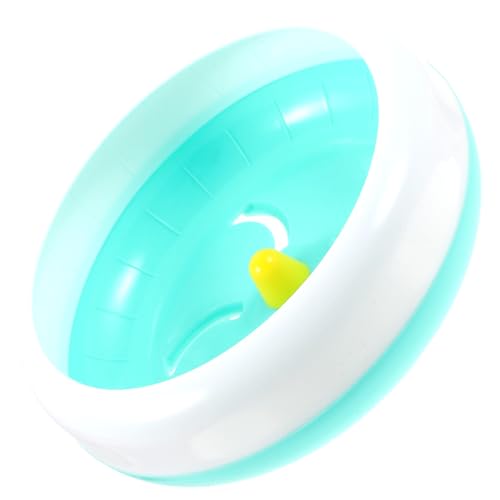 Sosoport Laufrad Für Hamster Aus Kunststoff 18 cm Stummes Laufrad Für Zwerghamster Chinchilla Haustier Laufsportrad Zufällige Farbe von Sosoport
