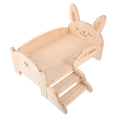 Sosoport Meerschweinchenbett Aus Holz Mit Treppe Verspielte Versteckplattform Für Meerschweinchen Und Hamster Sosoport Meerschweinchenbett Aus Holz Mit Treppe Verspielte Versteckplattform Für Meerschweinchen Und Hamster von Sosoport