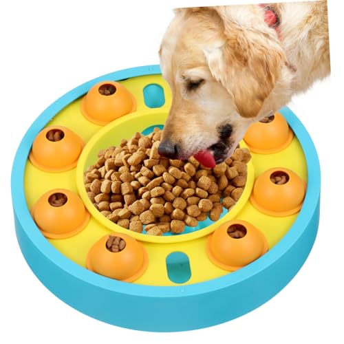 Sosoport Lernspielzeug zum Auslaufen von Lebensmitteln Ablenkungsspielzeug für Hunde behandeln hundeintelligenz Dog Intelligence Toy spielzeuge Puzzlematte von Sosoport