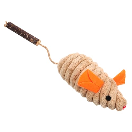 Sosoport Katzenminze Spielzeug Für Katzen Interaktives Mäuse-Spielzeug Weichem Material Für Stundenlangen Spaß Und Beschäftigung Für Indoor-Katzen von Sosoport