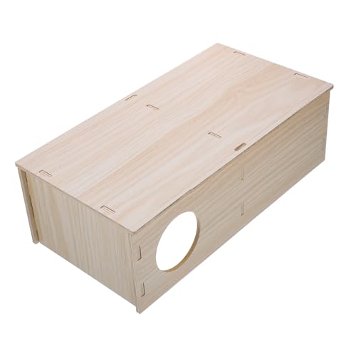 Sosoport Stabiles Versteck Für Meerschweinchen Aus Holz Mehrere Kammern Hamsterhaus Unterschlupf Dekoratives Haustierhaus Aus Holz Bequemer Ruheplatz Sosoport Stabiles Versteck Für Meerschweinchen Aus Holz Mehrere Kammern Hamsterhaus Unterschlupf Dekoratives Haustierhaus Aus Holz Bequemer Ruheplatz von Sosoport