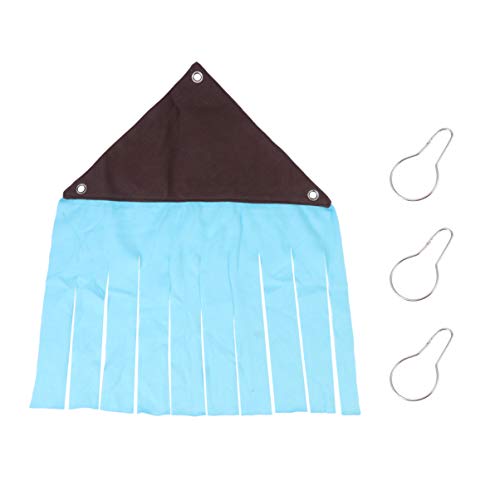 Sosoport Kleintier Hängematte Canvas Für Hamster Und Kleine Haustiere Verstecktes Schlafhaus Kaffee Und Blau Einfache Komfortabel Und Langlebig von Sosoport