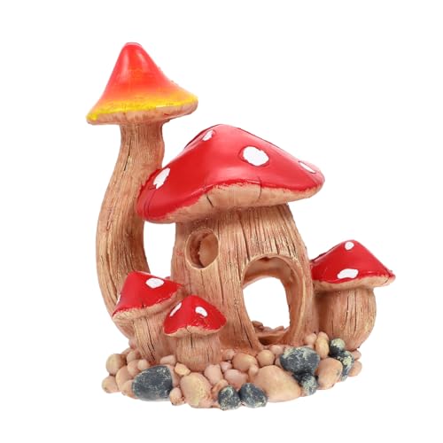Sosoport Mushroom Hideout Für Aquarien wasserdichte Dekoration Für Fische Und Garnelen Platzsparend Und Leicht Versteckmöglichkeit Für Kleine Tiere Hochwertiges Harz Für Sosoport Mushroom Hideout Für Aquarien wasserdichte Dekoration Für Fische Und Garnelen Platzsparend Und Leicht Versteckmöglichkeit Für Kleine Tiere Hochwertiges Harz Für von Sosoport