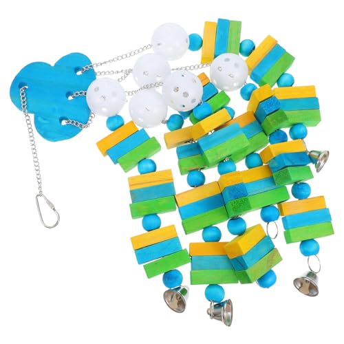 Sosoport Papageien-kauspielzeug Zum Beissen Hängendes Vogel-Spielzeug Für Papageien Kauzubehör Aus Robustem Material Lebendiges Design Für Papageienkäfige Innen Und Outdoor-verwendung von Sosoport
